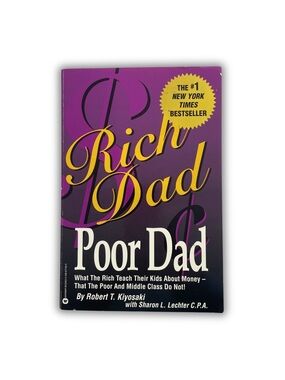 📚 3/25 Rich Dad Poor Dad Paperback by Robert T. Kiyosaki | Paperback